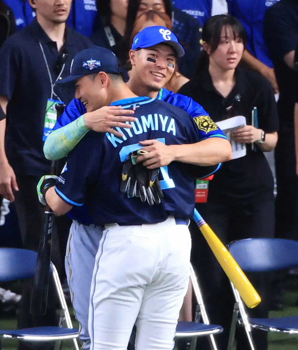 【画像・写真】【球宴】日本ハム・清宮幸　4連発で大逆転！「いい展開だった」ホームランダービー決勝へ、阪神勢に連勝