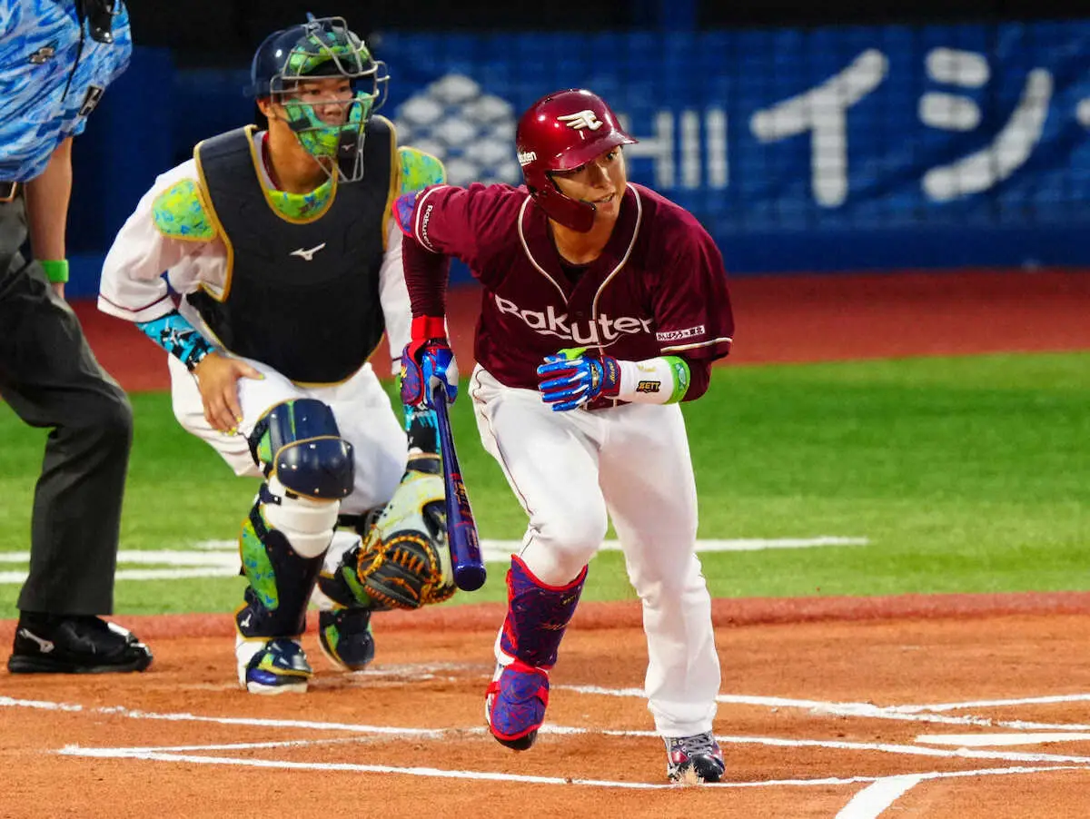 【画像・写真】【球宴】全パ・宗山塁が球宴初安打　初回に中前打　2回は球宴初打点の中前適時打