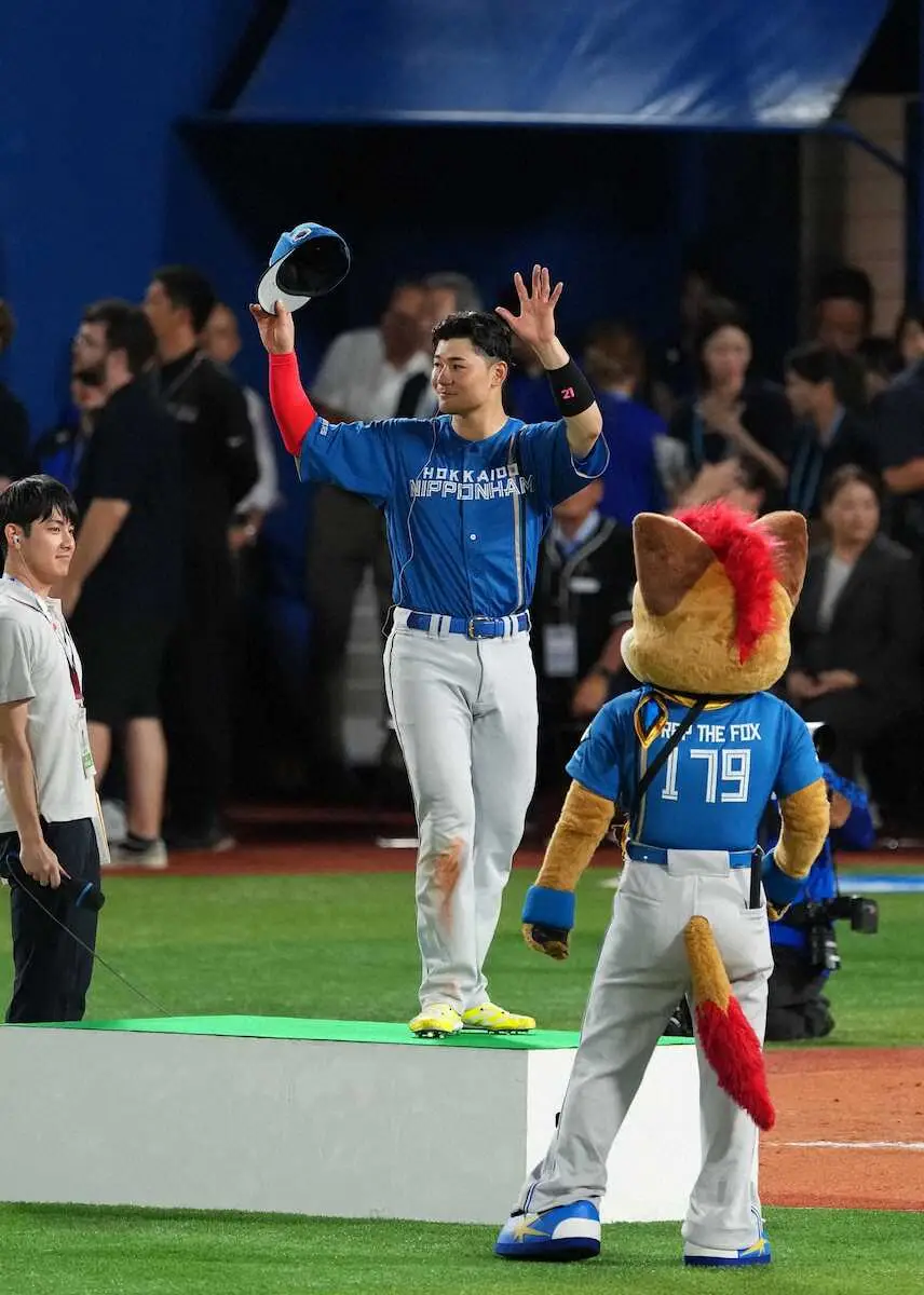 【画像・写真】【球宴】MVPは清宮幸太郎「2回獲れるなんてラッキー」　令和のお祭り男　2度目MVPは球団史上2人目