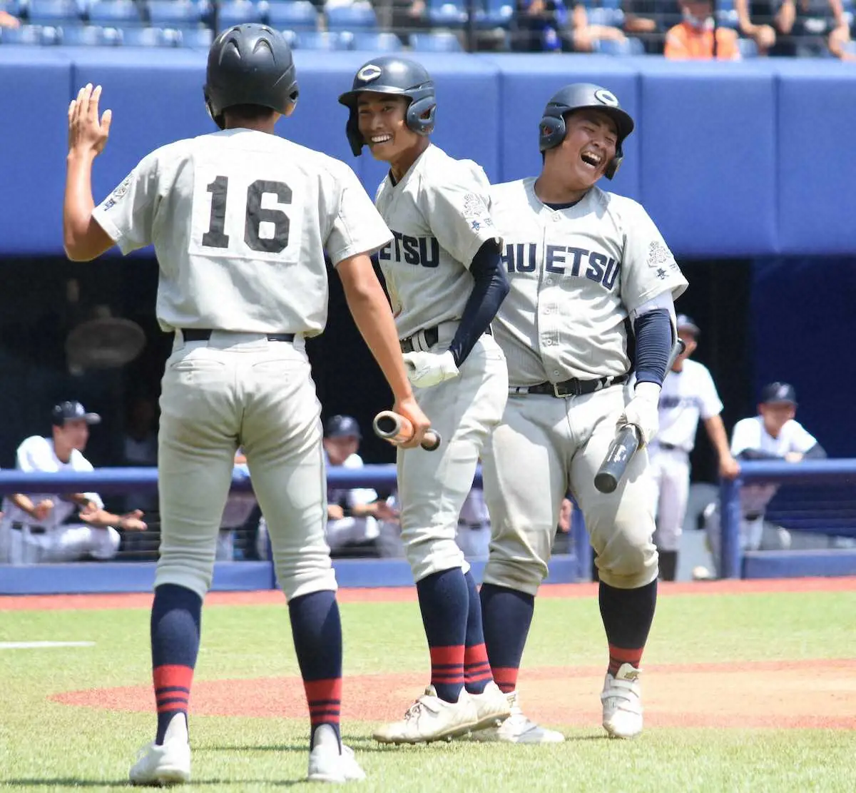 【画像・写真】【高校野球】中越が7年ぶり12度目の甲子園！　7回に平沢謙太が値千金の決勝弾　新潟産大付を下す