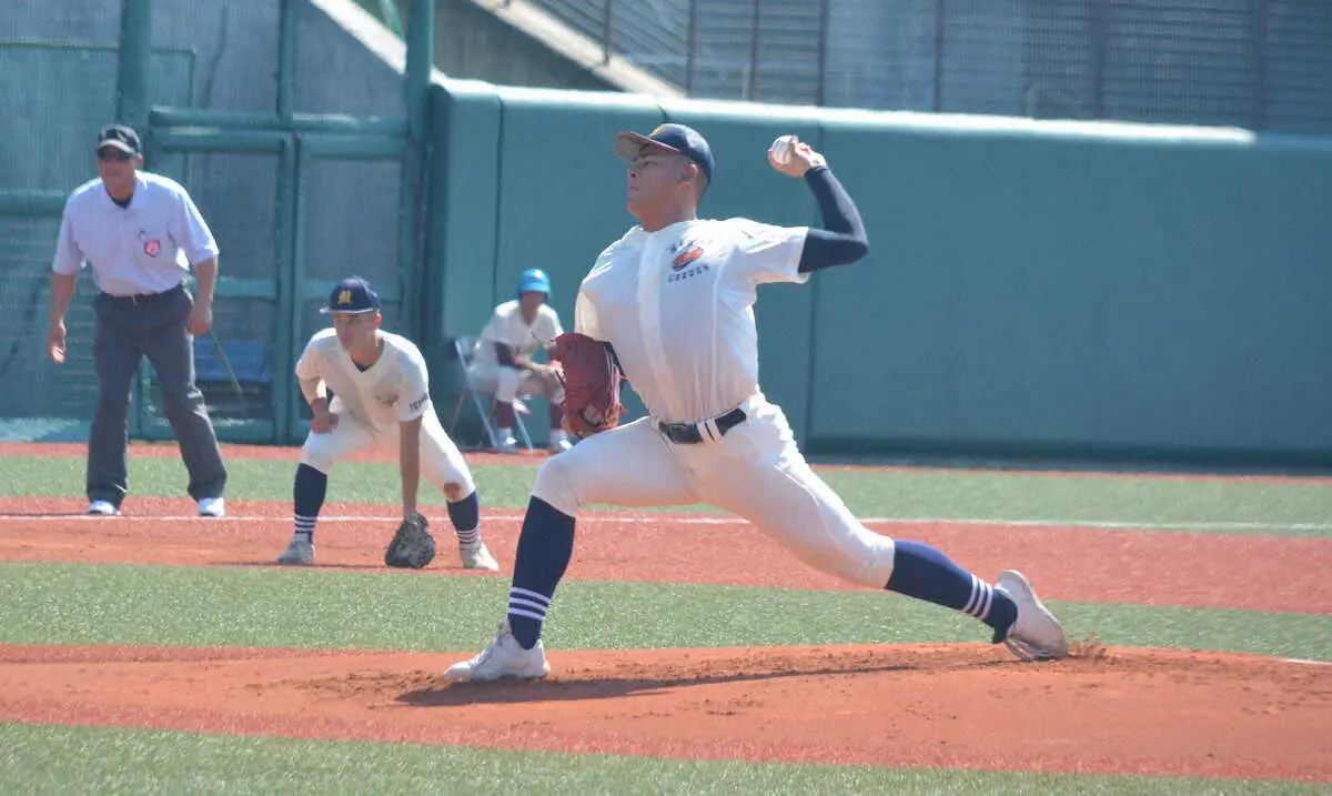 【画像・写真】【高校野球】未来富山が春夏通じて甲子園初出場　プロ注目のエース左腕・江藤が完投＆本塁打