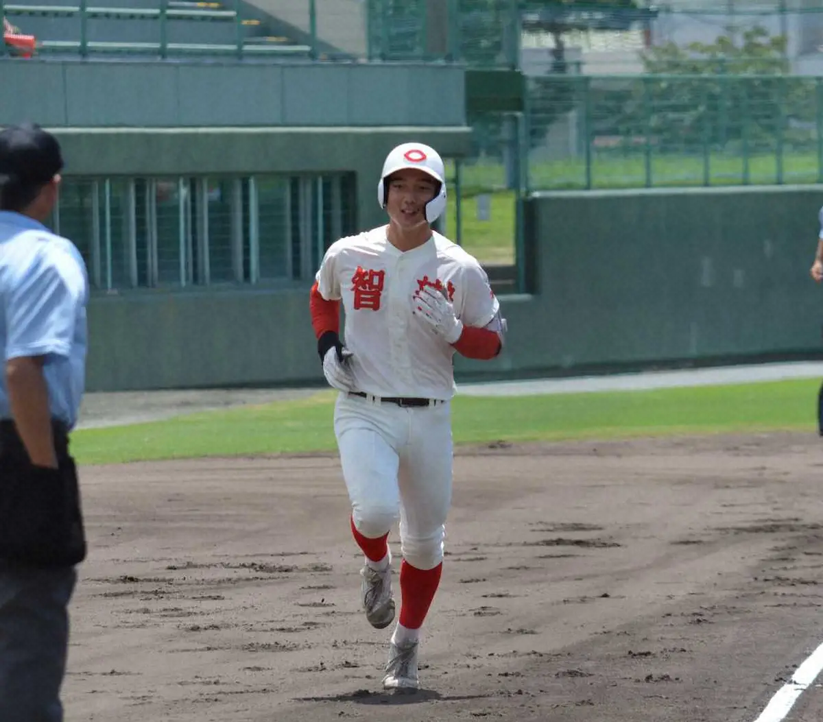 【画像・写真】【高校野球】選抜準Vの智弁和歌山、5回コールドで甲子園出場に王手　山田凜虎が高校通算3号