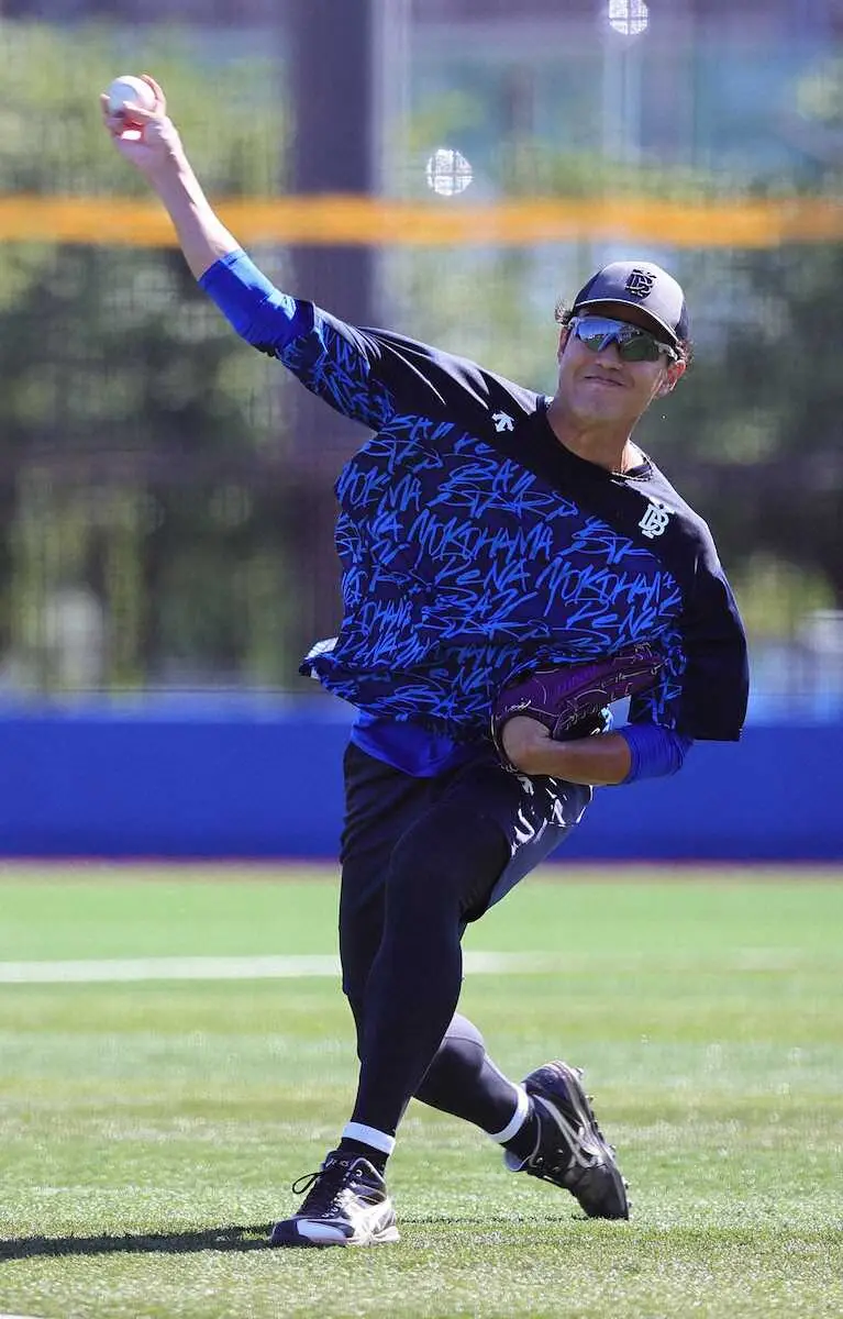 【画像・写真】3年ぶり日本球界復帰のDeNA・藤浪晋太郎　2軍ロッテ戦で移籍後初マウンド　公式戦1017日ぶり