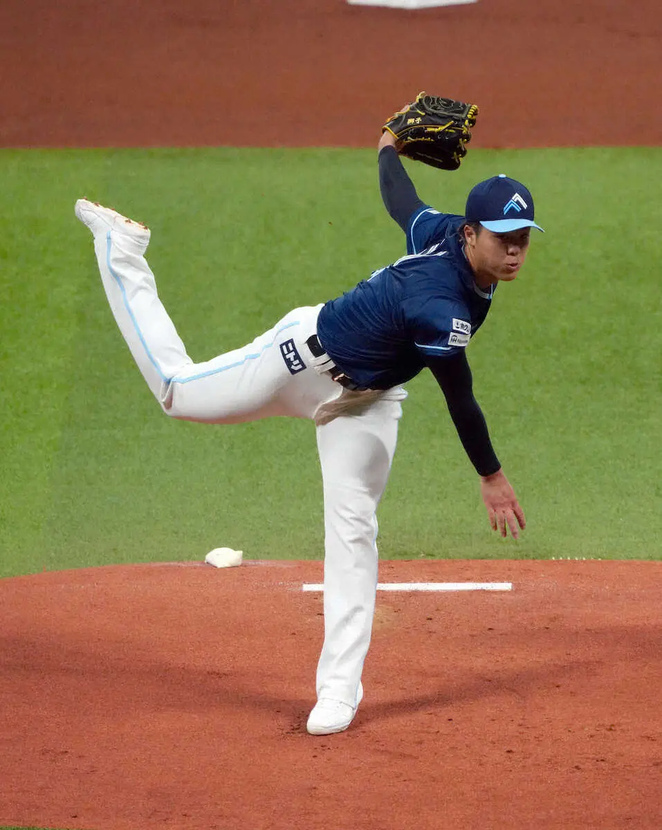 【画像・写真】日本ハム・柴田獅子が衝撃153キロデビュー！大谷翔平先輩ばりスライダーで3K「楽しいマウンドでした」