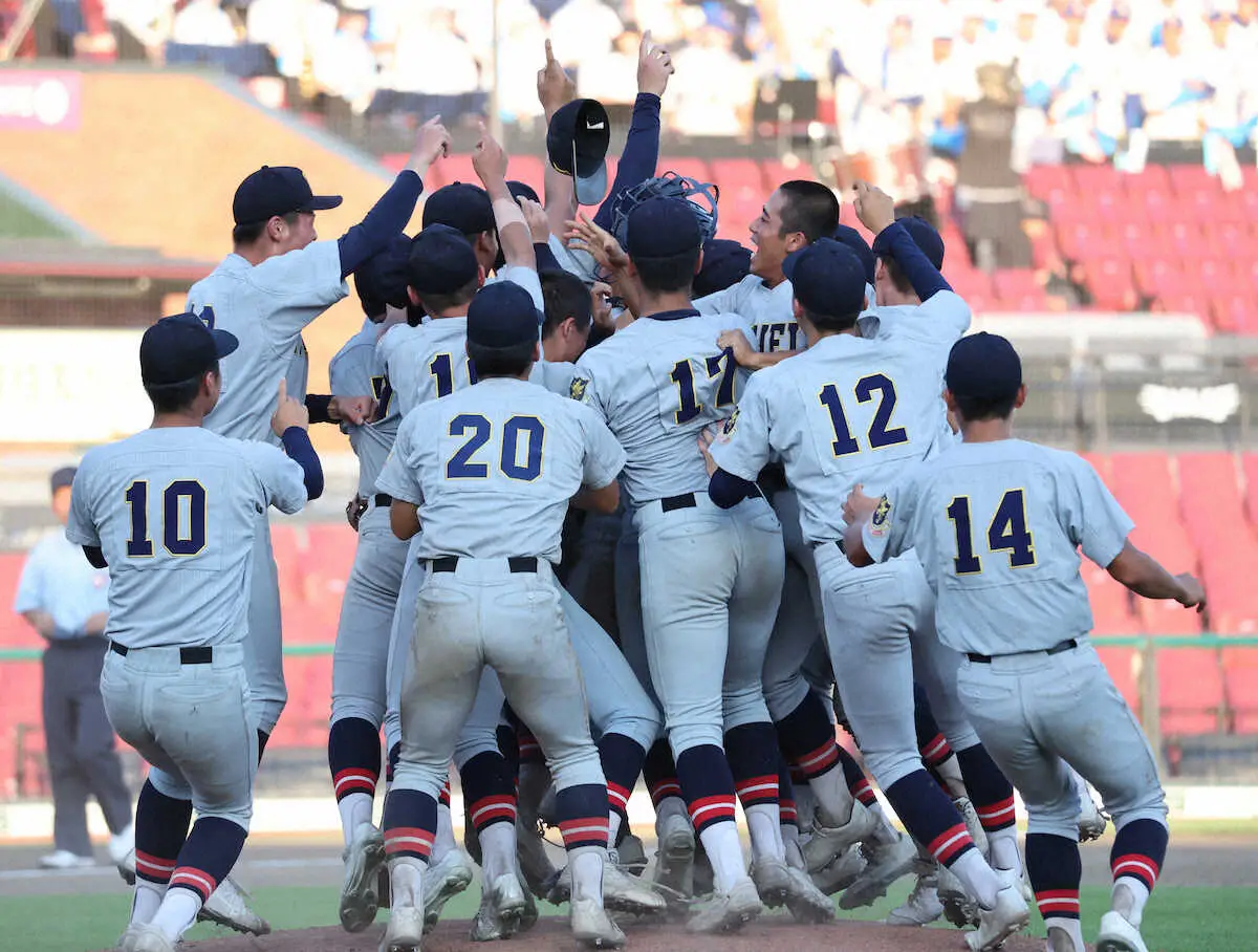 【画像・写真】仙台育英が2年ぶり31度目の夏の甲子園　エース・吉川が6者連続含む11Kで4季ぶり聖地へ