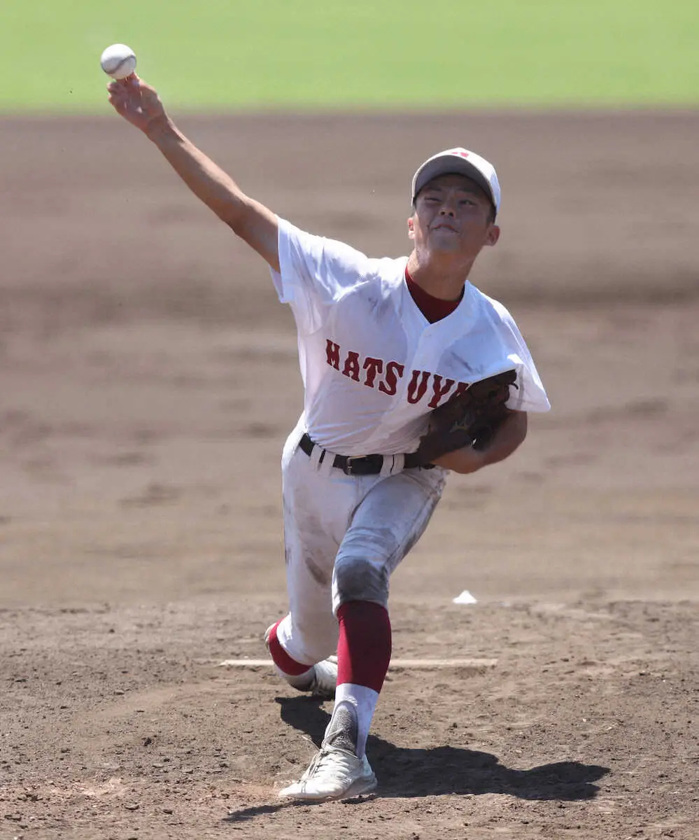 【画像・写真】【高校野球】「奇跡のバックホーム」松山商24年ぶり聖地逃す、小林が全5試合完投も…