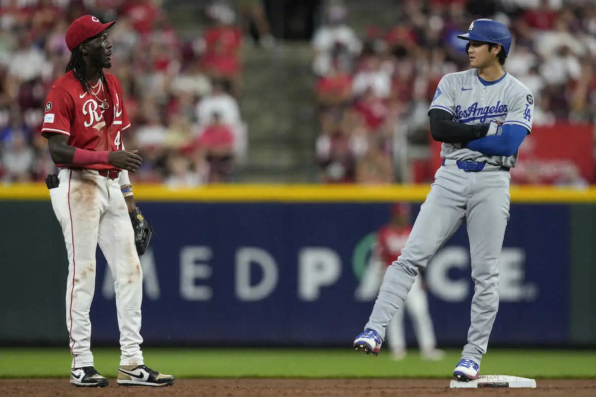 【画像・写真】“大谷マニア”デラクルスと談笑　大谷翔平にほっこり　現地実況「なんて素晴らしい」話すため日本語勉強も