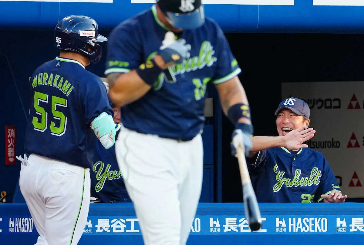 【画像・写真】ヤクルト・村上　103日ぶり1軍復帰で豪快1発含む4打数2安打1打点、チームは3年ぶりの7連勝