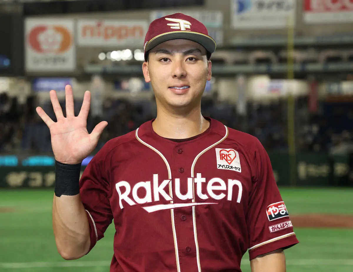 【画像・写真】楽天が競り勝ち5連勝　決勝打の村林「チーム一丸で勝てたことが大きい」