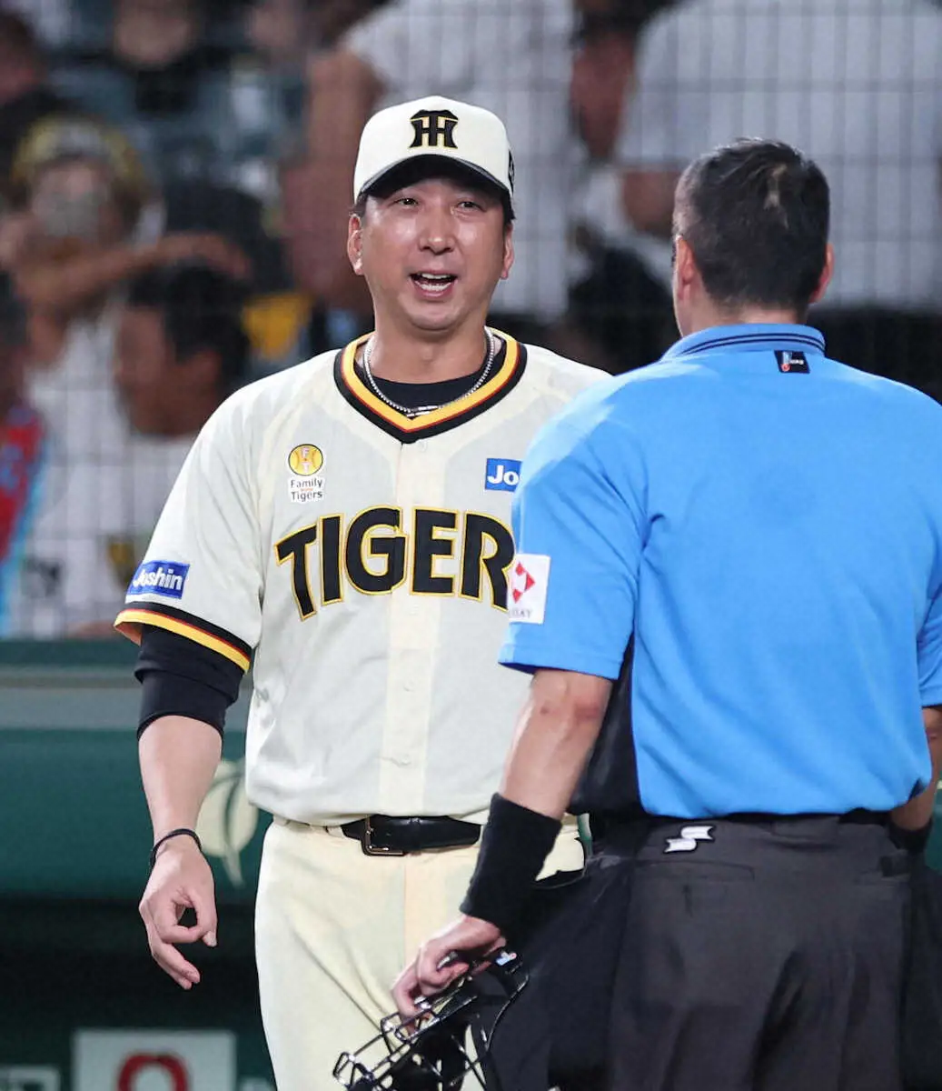 【画像・写真】阪神・藤川監督「歯がゆい」プレー連発で後半戦初黒星　長期Vロードへ一喝「戦う姿勢見ていく」