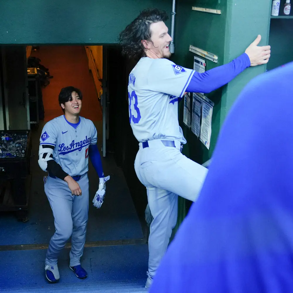 【画像・写真】「別れるのは辛いけど…」ツインズ移籍アウトマンが惜別メッセージ　ドジャーブルー「誇りだった」