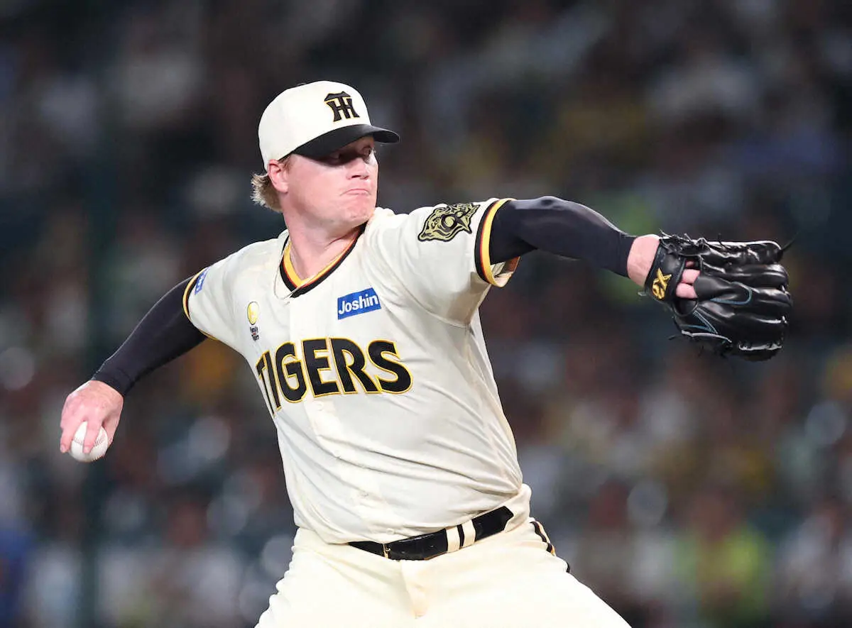 【画像・写真】阪神・ネルソンが2軍合流　前日31日の広島戦で2失点