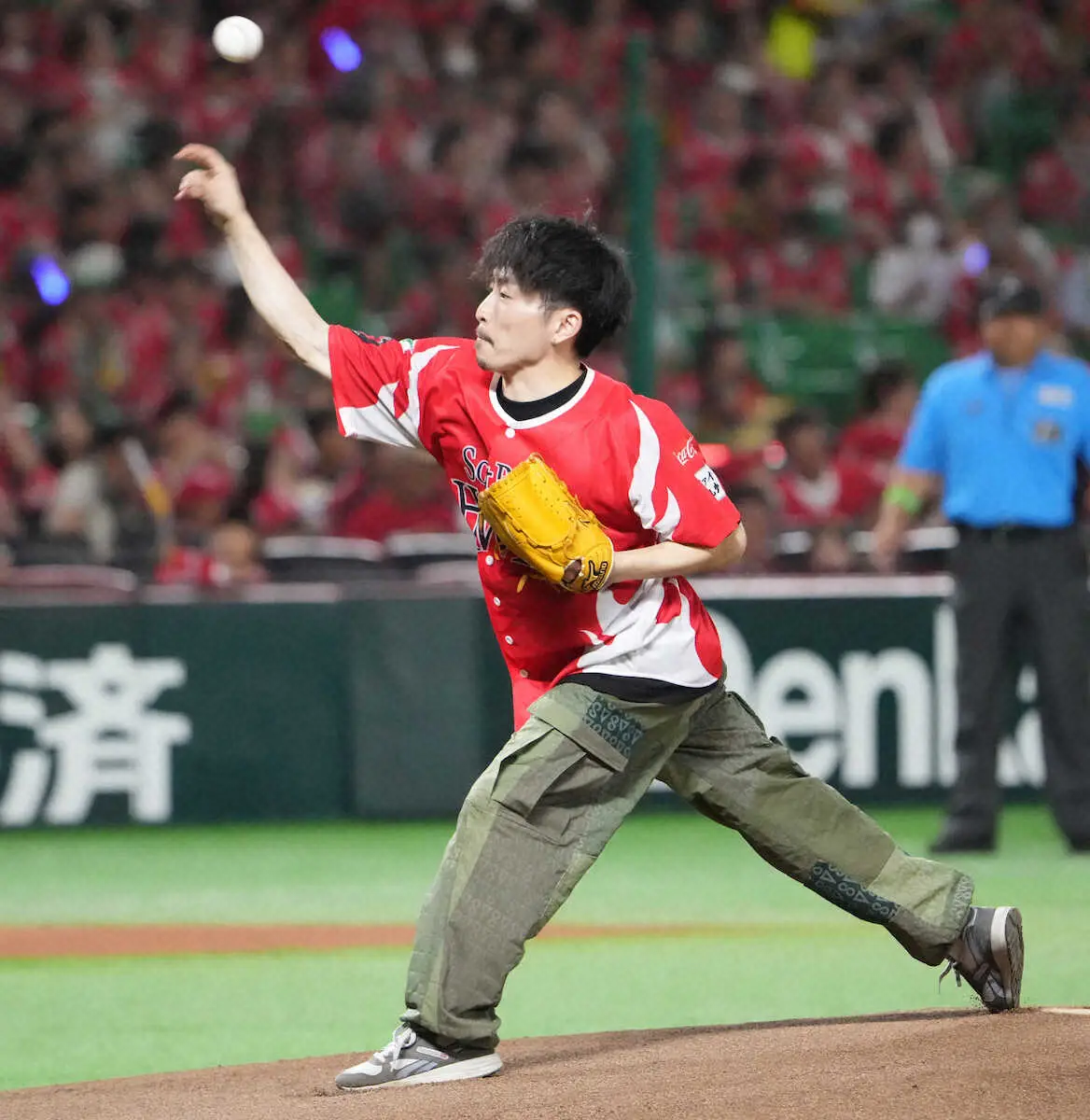 【画像・写真】東京五輪閉会式出演のダンサー・MAKO　人生初始球式に「五輪より緊張しました」