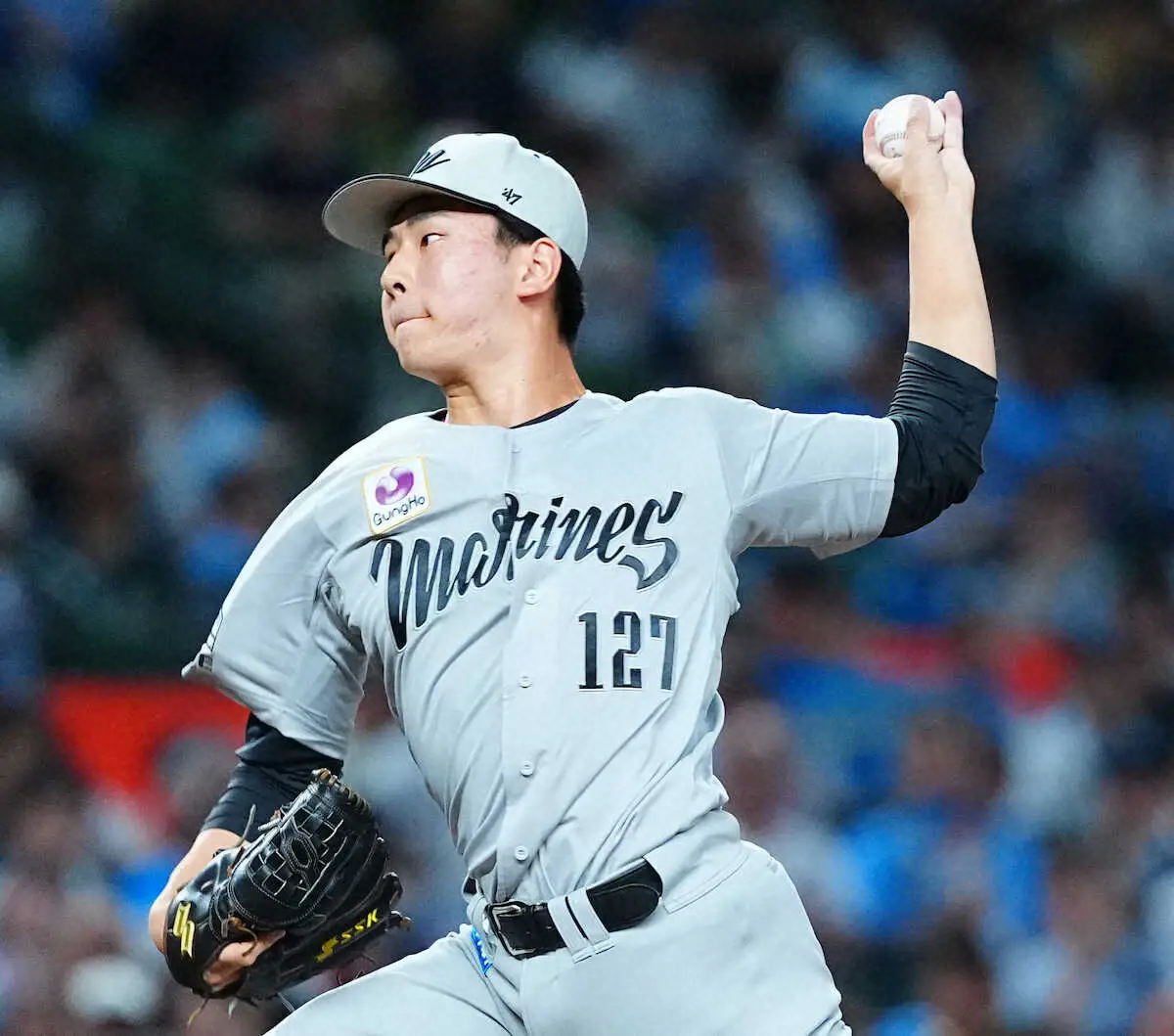 【画像・写真】ロッテ　前日に支配下登録の左腕・吉川悠斗がプロ初登板　西武・デービスに一発を浴びるプロの洗礼