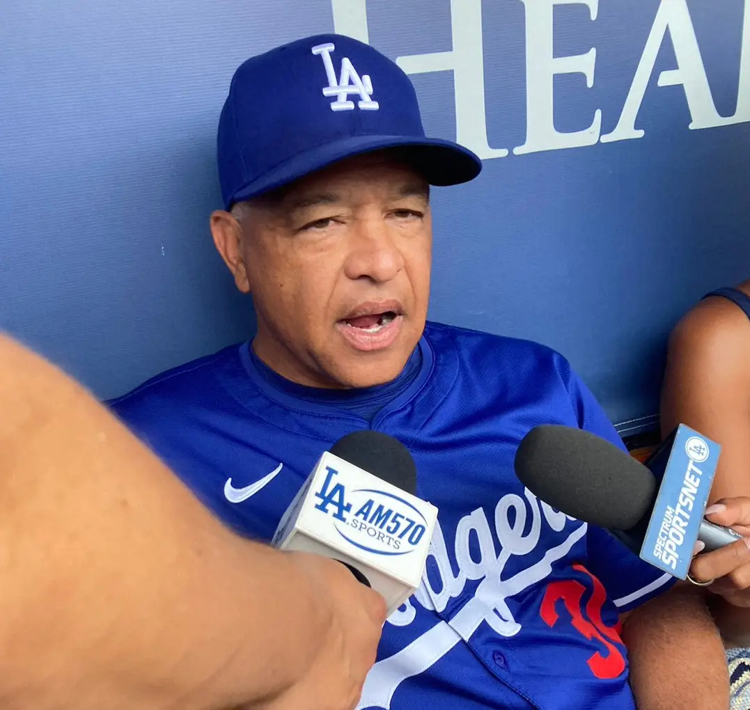 【画像・写真】ド軍指揮官　右臀部違和感で緊急降板の大谷翔平は予定通り7日カ軍戦で先発へ「予定通りだ。彼はいい状態」