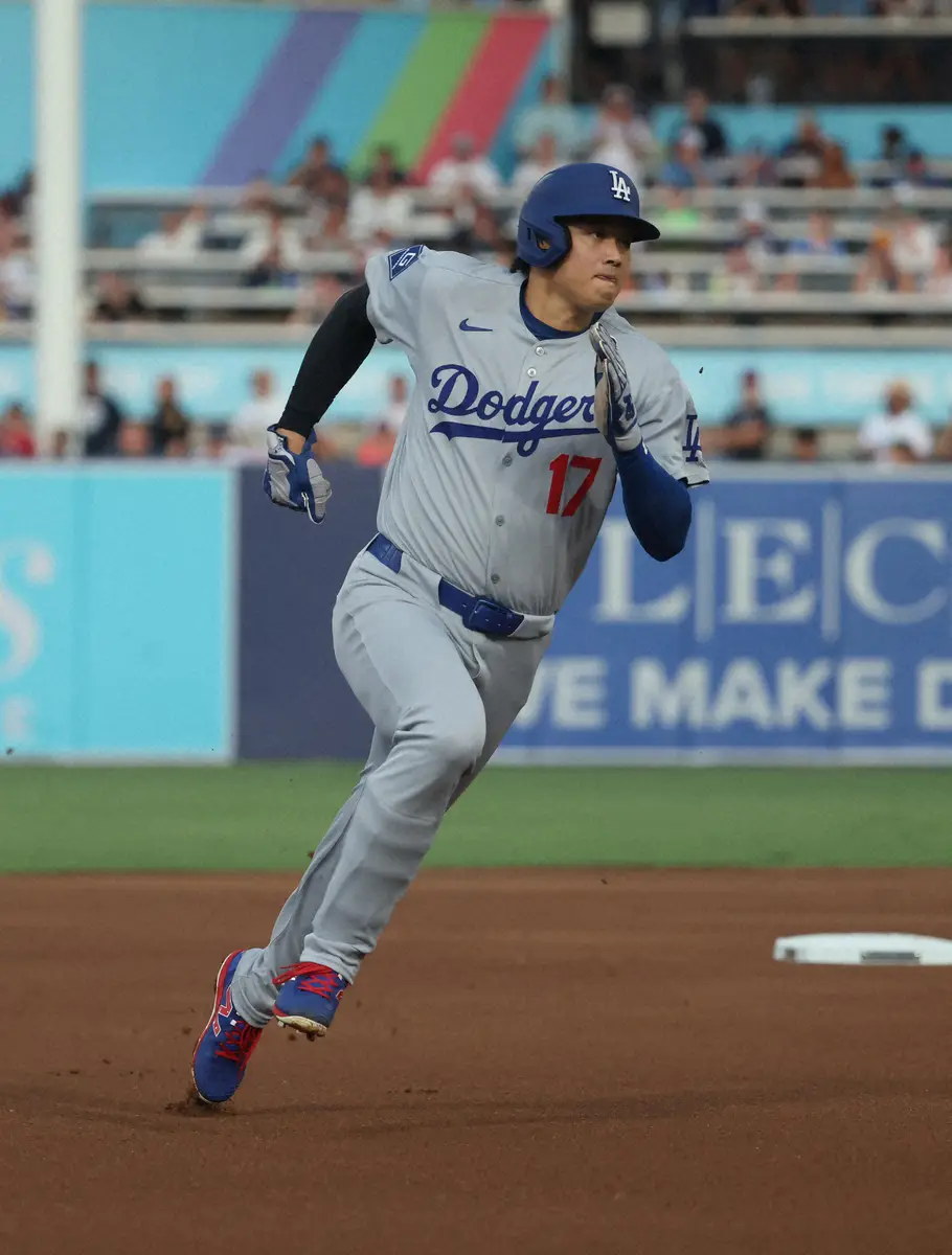 【画像・写真】大谷翔平　緊急降板から中1日も4戦ぶりマルチ安打＆フル出場で不安払しょく　内野安打で全力疾走も見せた