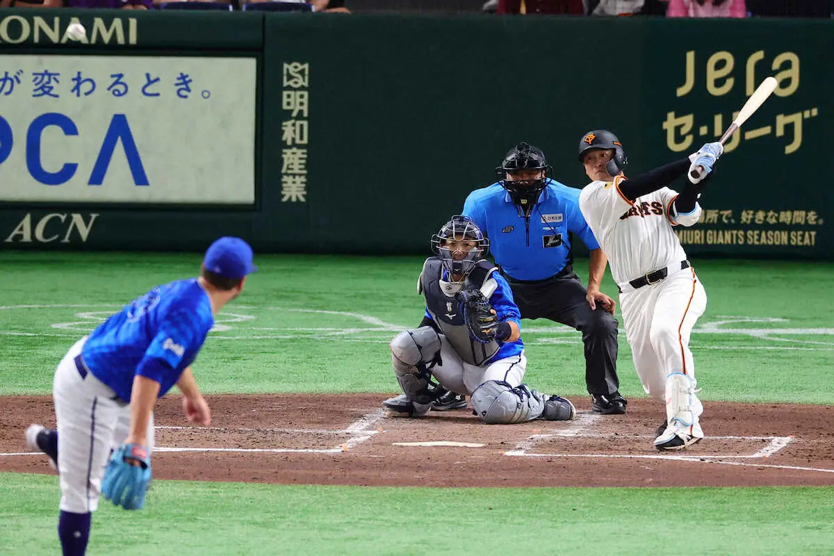 【画像・写真】巨人・岸田行倫　悔しい敗戦も打撃好調を維持、出場6試合連続安打で打率.302に　DeNA戦は.474