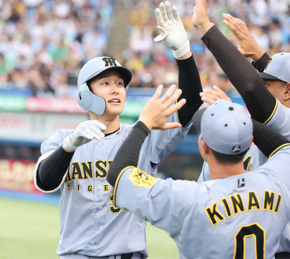 【画像・写真】阪神・小幡竜平　神宮4発花火点火　2打席連発「自分的にも良かった」チーム内3位タイ5号