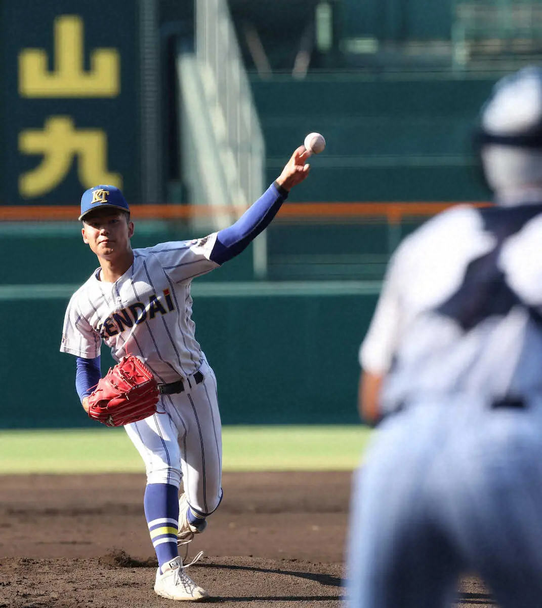 【画像・写真】【甲子園】健大高崎の「投手・佐藤龍月」が聖地に帰ってきた「ここはちょっと特別」