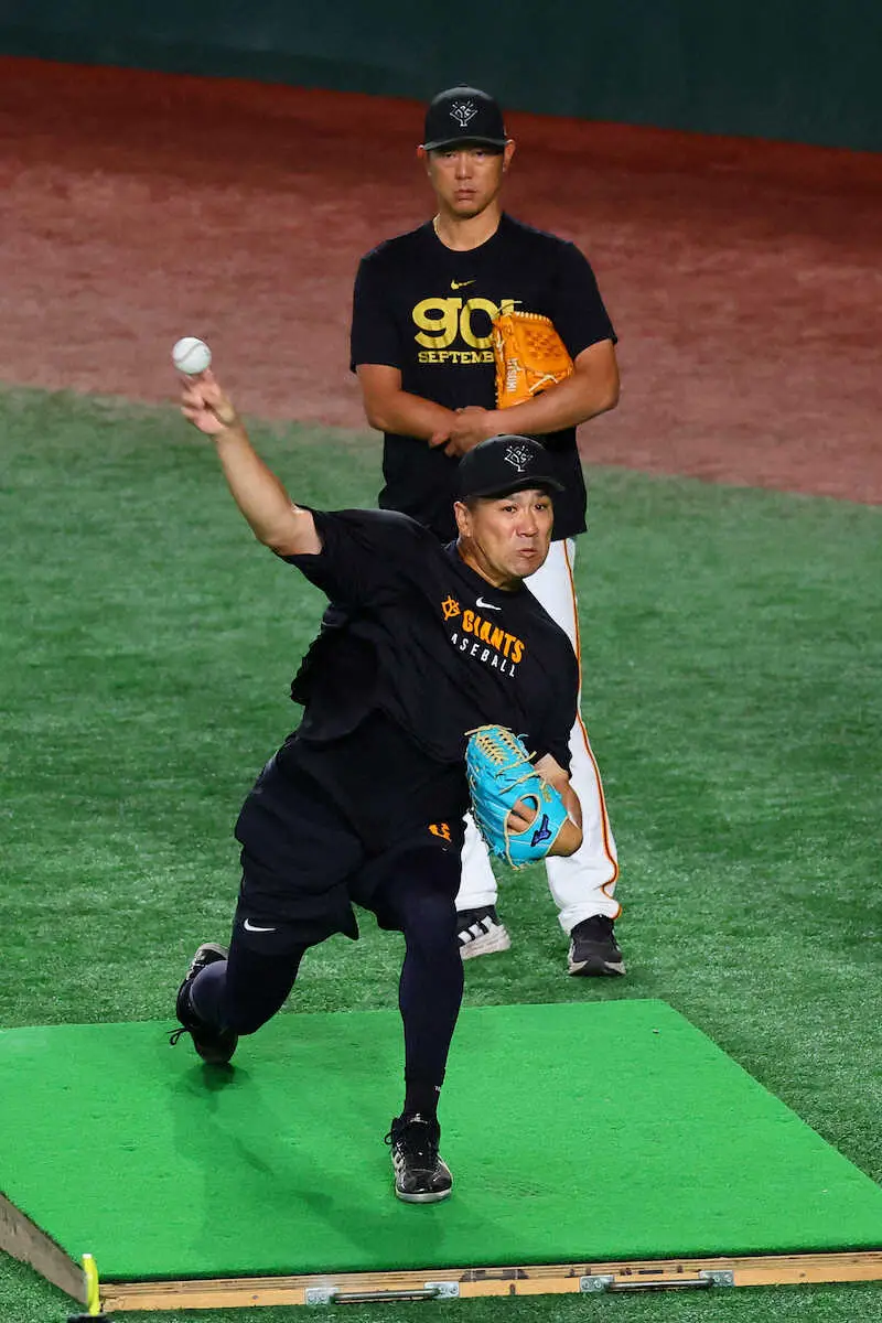 【画像・写真】巨人・田中将　3カ月ぶり1軍合流「久しぶりに大勢に会えてうれしかったです」