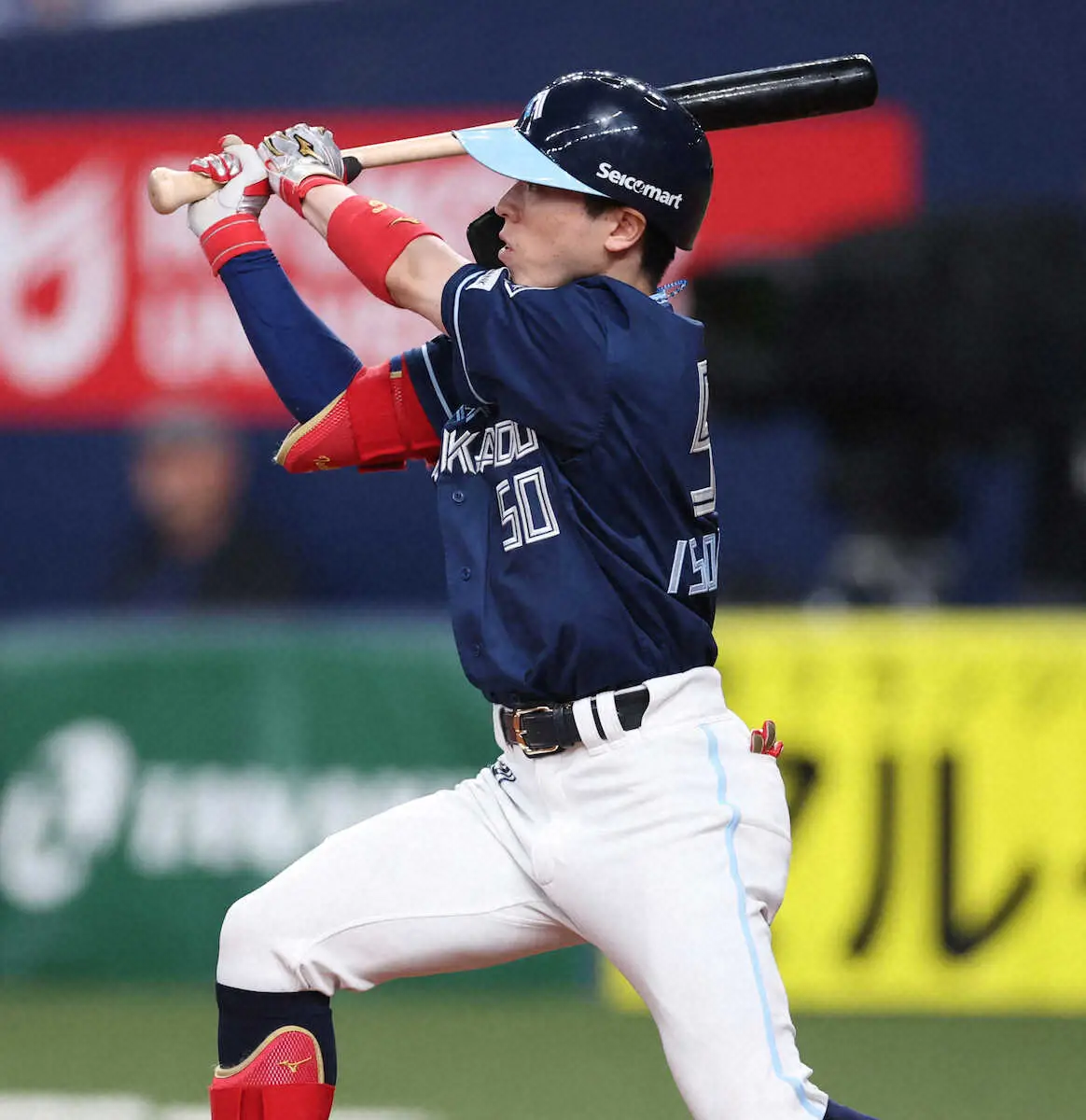 【画像・写真】日本ハム・五十幡　スクイズ2度失敗から先制V打！「なんとかする気持ちで」「成長してきてるのかな」