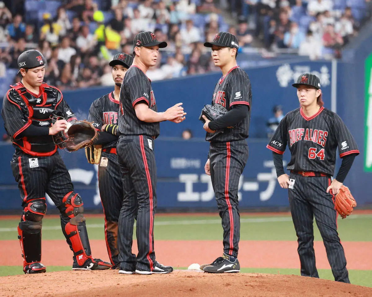 【画像・写真】オリックス・岸田監督　日本ハム・伊藤に脱帽「10勝5敗の投手、そう簡単には…」　紅林は5日から復帰へ