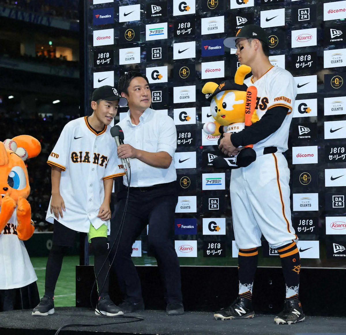 【画像・写真】巨人・若林「最高で～すっ！」雄叫びお立ち台「新しい応援歌が聞こえて…」ファンに背中押されたサヨナラ打