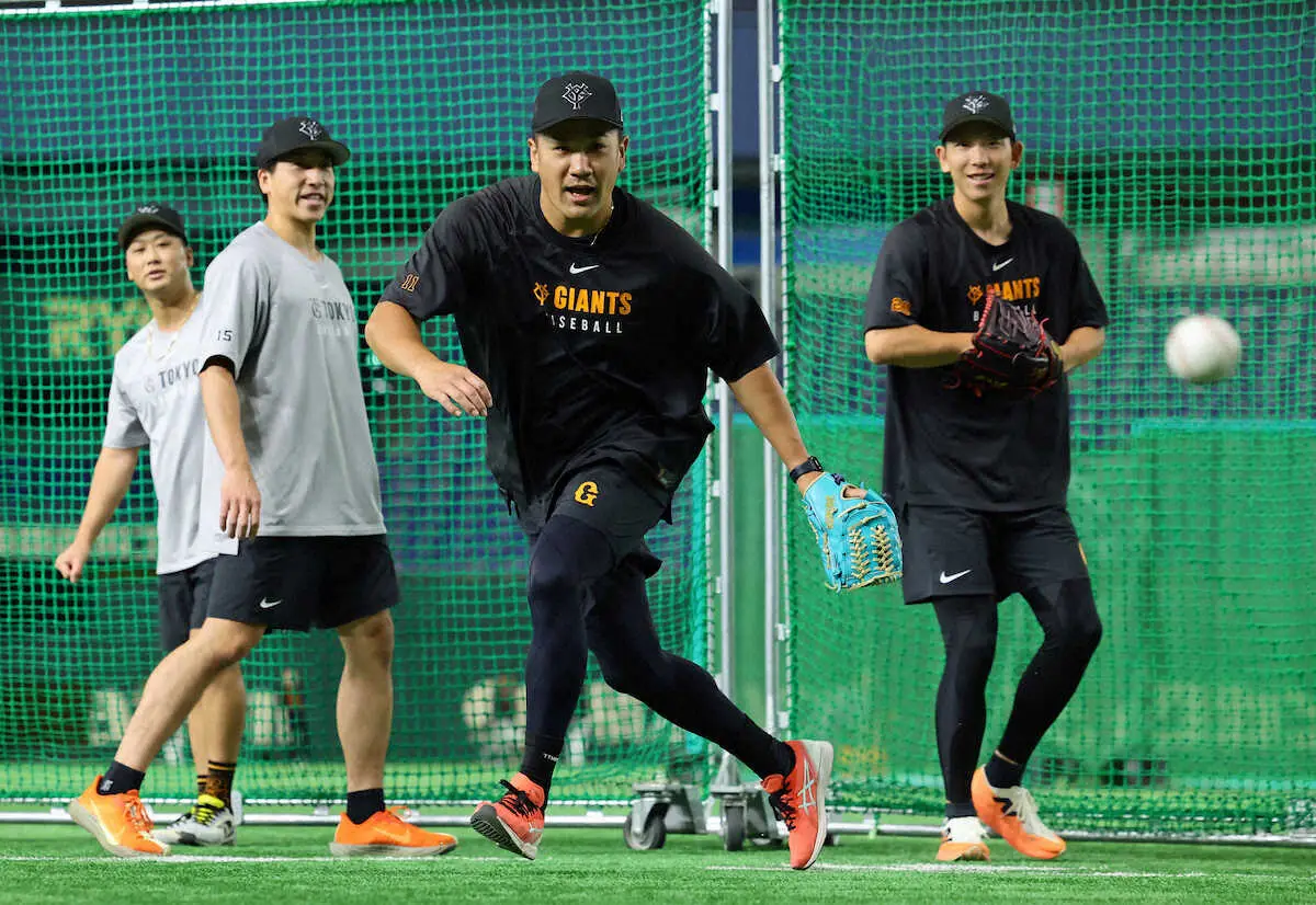 【画像・写真】巨人・阿部監督　1軍合流の田中将大は先発起用明言　井上、西舘、グリフィン離脱に「もう若い選手でね」
