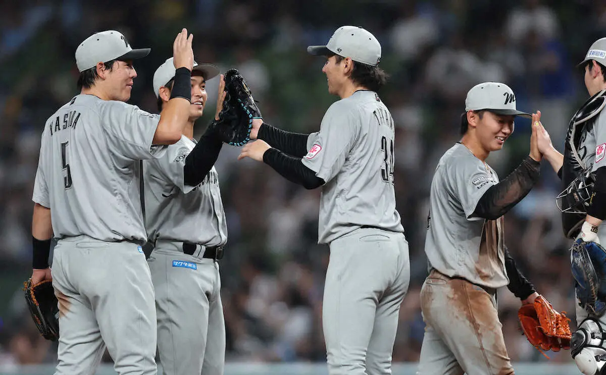 【画像・写真】ロッテが連敗を4でストップ　安田が決勝打！　投手陣は西武を8回2死まで無安打に抑える