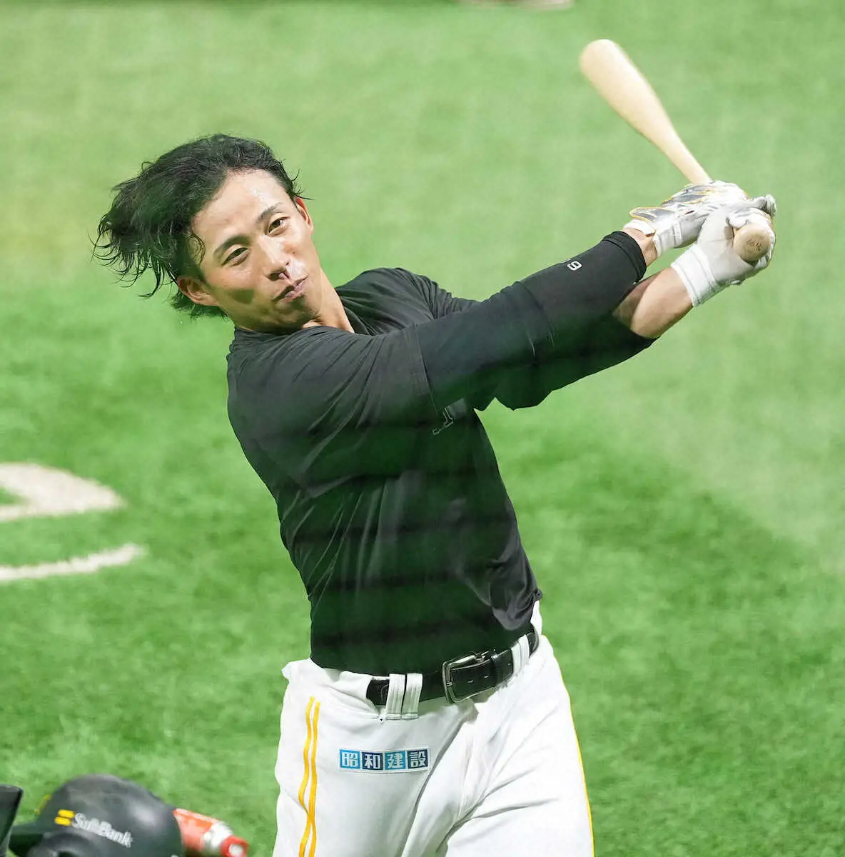 【画像・写真】ソフトバンク　野村勇「一振りで仕留められたら」ZOZOで10号を狙う!!