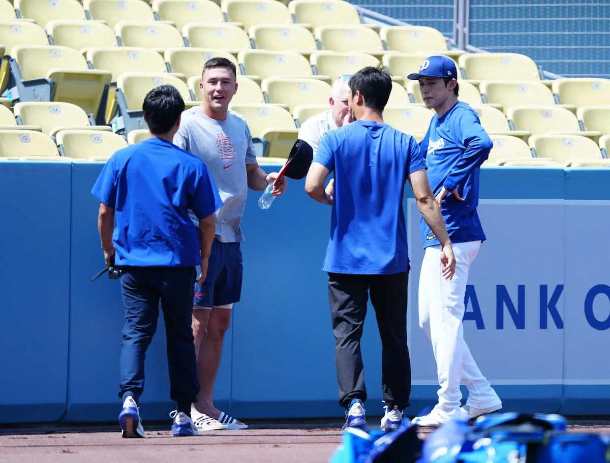 【画像・写真】ヌートバー　佐々木朗希と久々の再会に「うれしかった」首振り人形目当てに母・久美子さんも来場予定