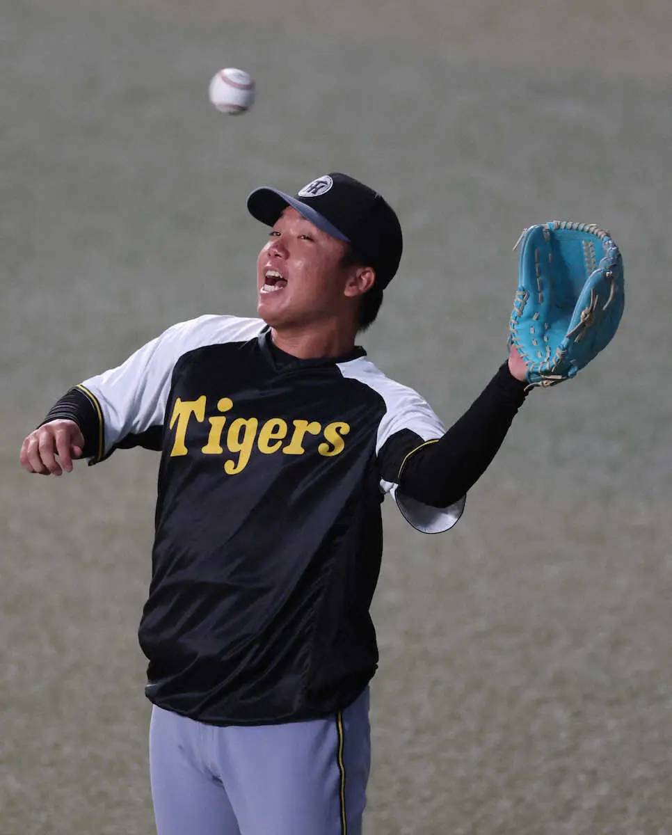 【画像・写真】阪神・村上が6日中日戦先発　27年DH制導入にも言及　「あと1年。いっぱい打って満足したい」