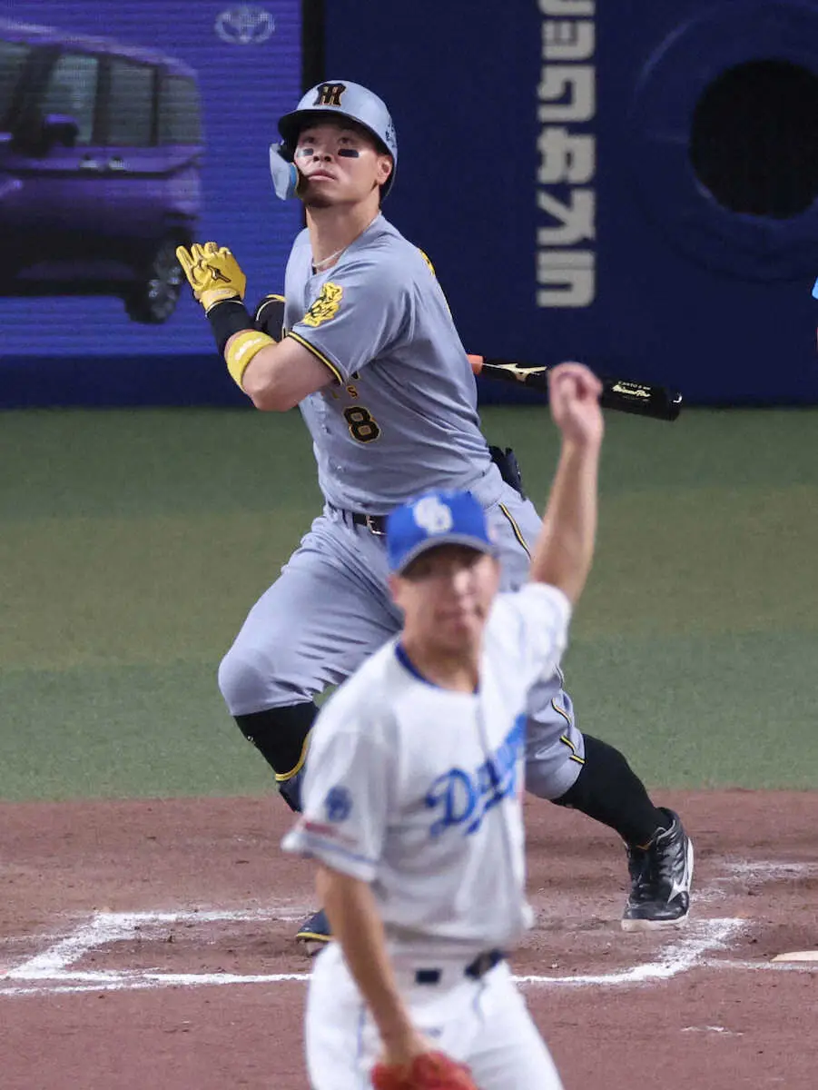 【画像・写真】阪神M33　佐藤輝の28号3ランで中日に逆転勝ち　9連戦白星発進