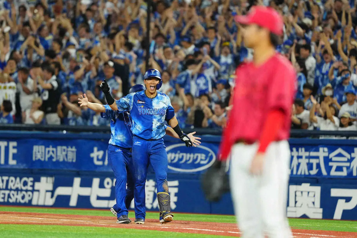 【画像・写真】蝦名「俺が決めてやると」　DeNAが広島に劇的サヨナラ勝ちで2位・巨人と0.5差キープ