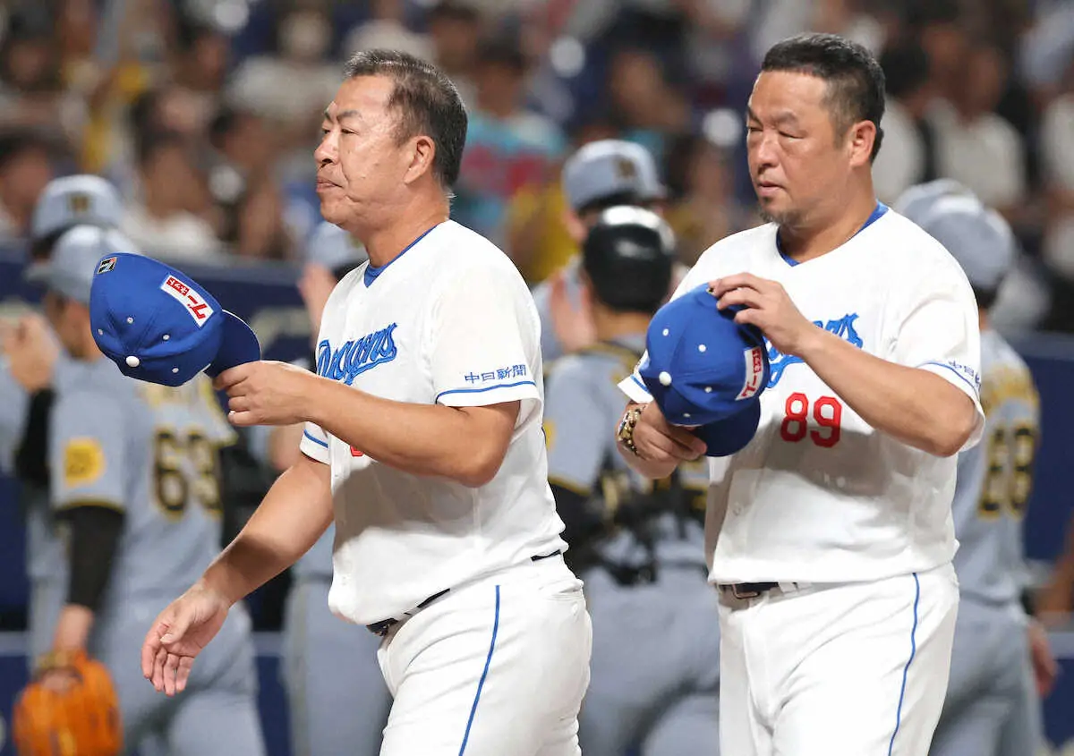 【画像・写真】中日　痛恨逆転負けで2連敗　井上監督「本塁打だけはあかんぞというところで完璧に…」