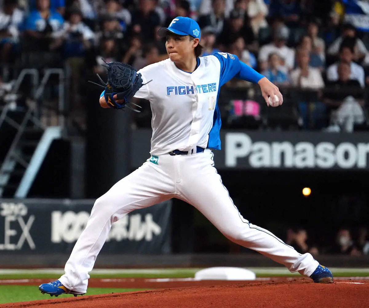 【画像・写真】日本ハム・山崎福也が5勝目！今季初エスコンで初白星に「長かったという感じですね」