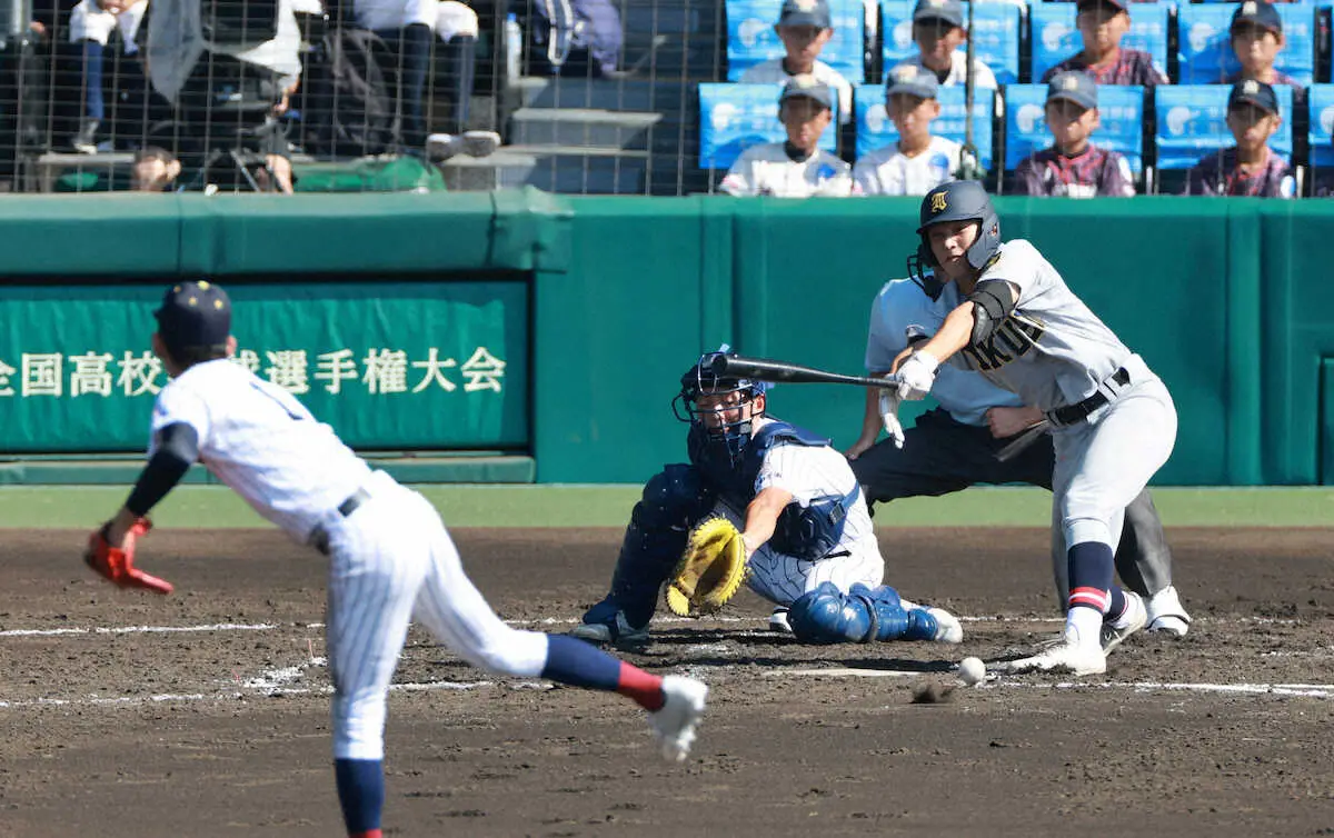 【画像・写真】【甲子園】仙台育英　2度目白河の関越えへ好発進！　エース吉川陽大5安打12K完封、原亜佑久が大会1号