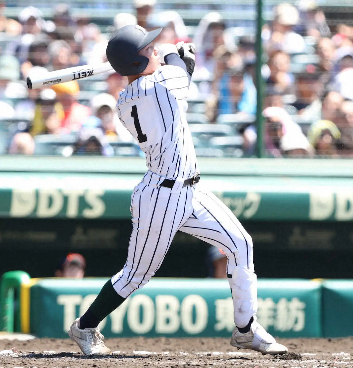 【画像・写真】【甲子園】開星が2回に3点を先取　エース・松浦の犠飛＆小村2点適時打　守備からリズム