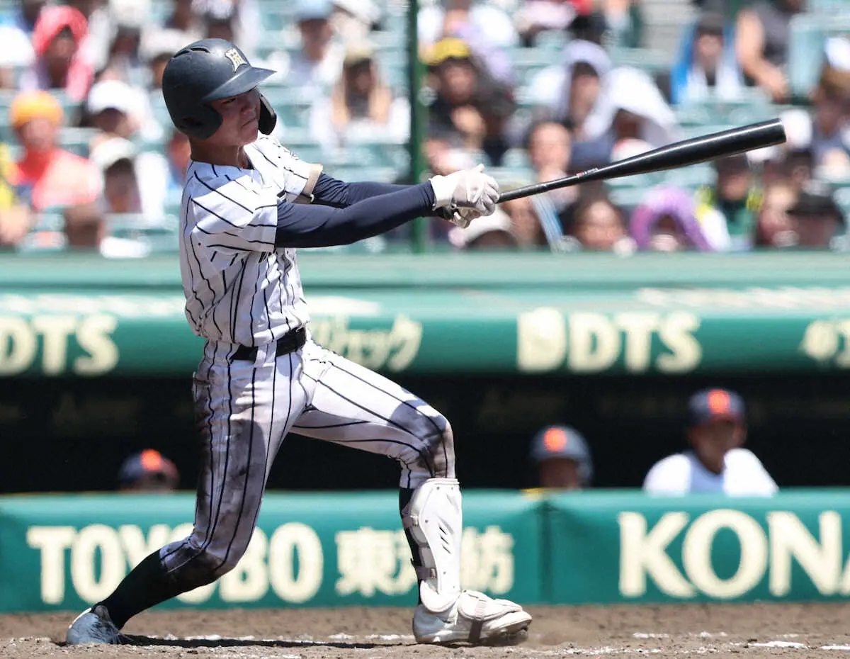 【画像・写真】【甲子園】開星　延長サヨナラで14年ぶり初戦突破！“山陰のピカソ”野々村監督が絶妙采配