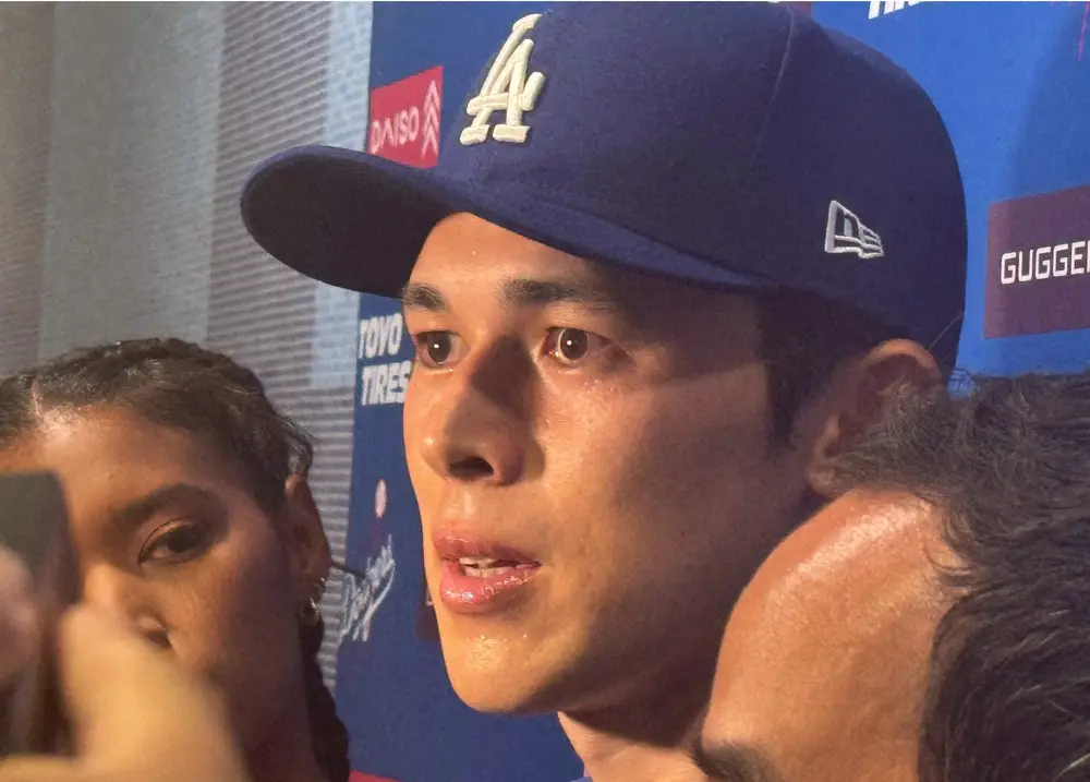 【画像・写真】佐々木朗希「良い方向に向かってる」約3カ月ぶり取材対応　右肩「何で痛いか分かった」8月下旬復帰見通し