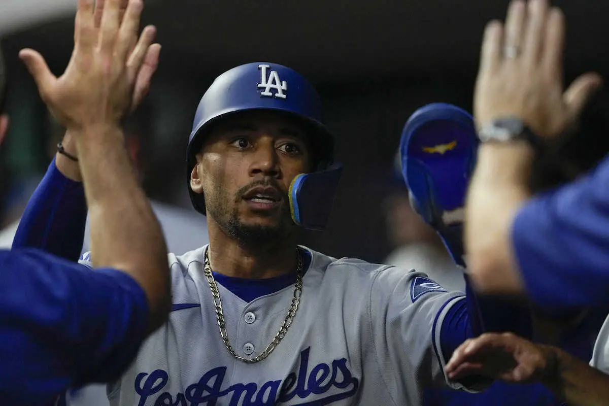 【画像・写真】不振極めたドジャース・ベッツが6試合、26打席ぶり安打→2打席連続ヒット　復調の兆しに救援陣も歓喜