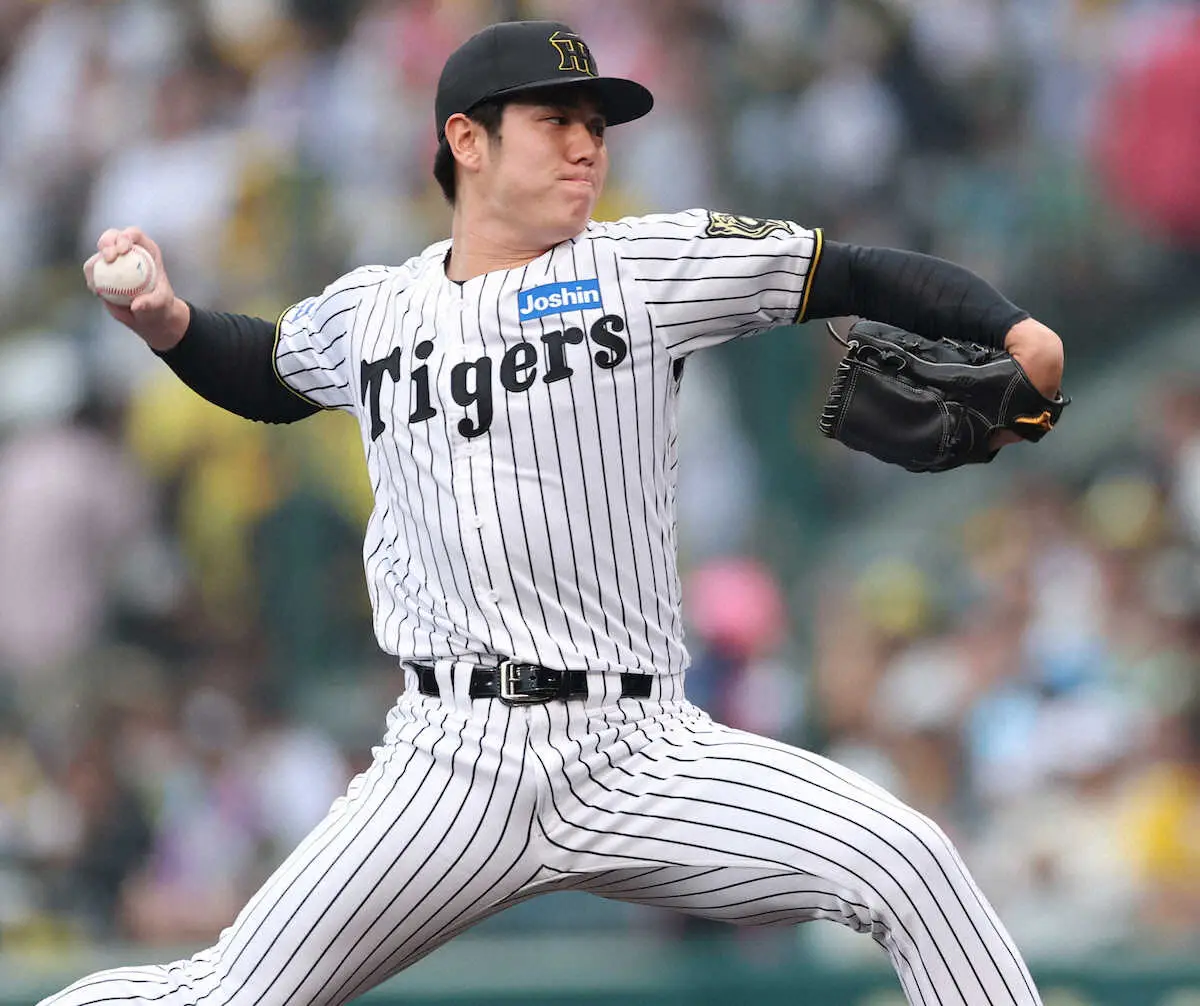 【画像・写真】阪神・石黒がシート打撃登板　打者5人に安打性2本　脇腹の筋損傷から約2カ月ぶり実戦