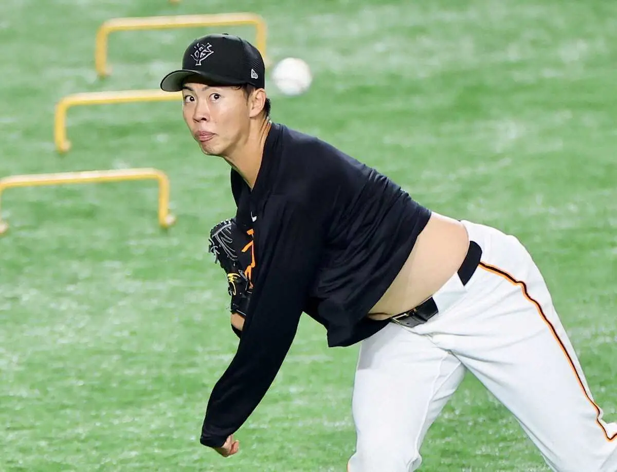 【画像・写真】巨人・森田が内山、村上を連続三振　初登板に続いて初先発も最初の打者が失策出塁も初回無失点