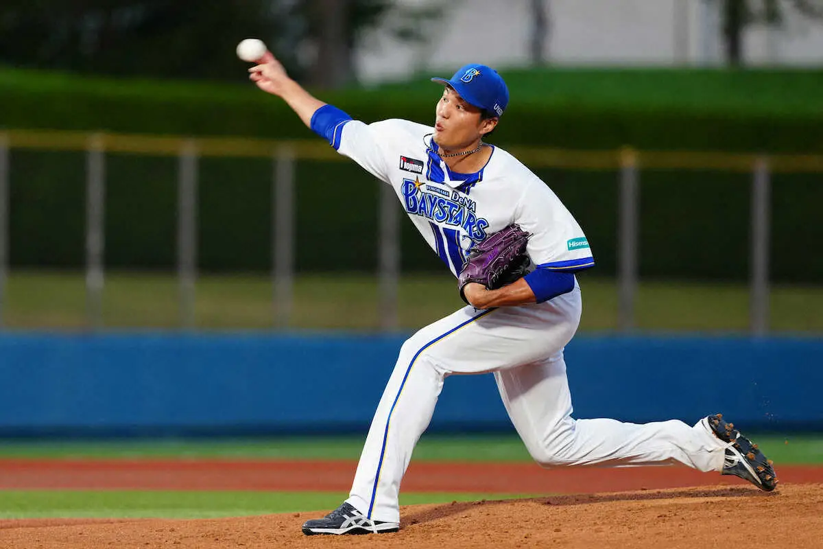 【画像・写真】DeNA・藤浪　次回は1軍登板の可能性　桑原2軍監督「決まっていない。ただ、体力的に問題ない」
