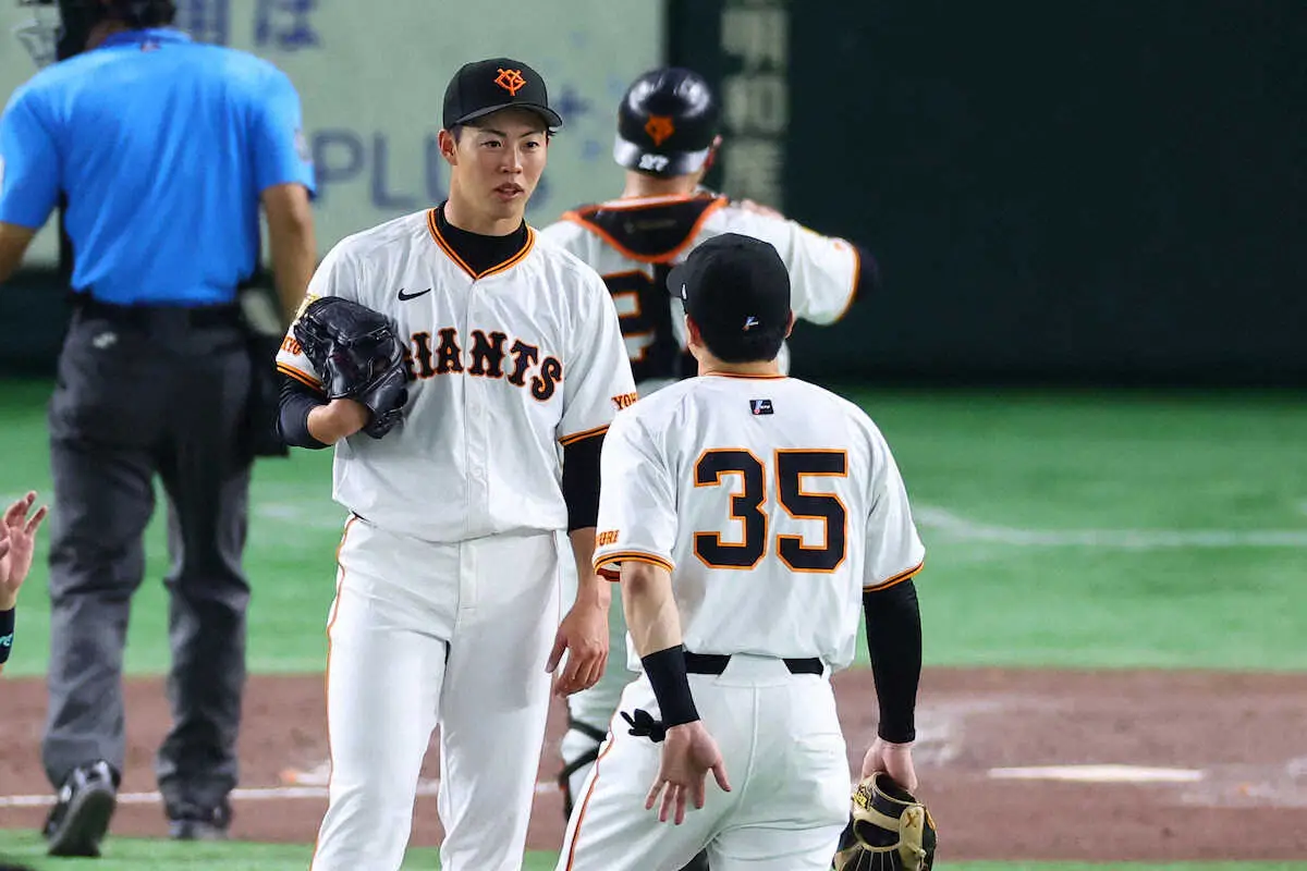 【画像・写真】巨人・森田駿哉　同学年・岸田は「やっぱり心強い」　ドラフト同期の泉口は「もうスーパースター」