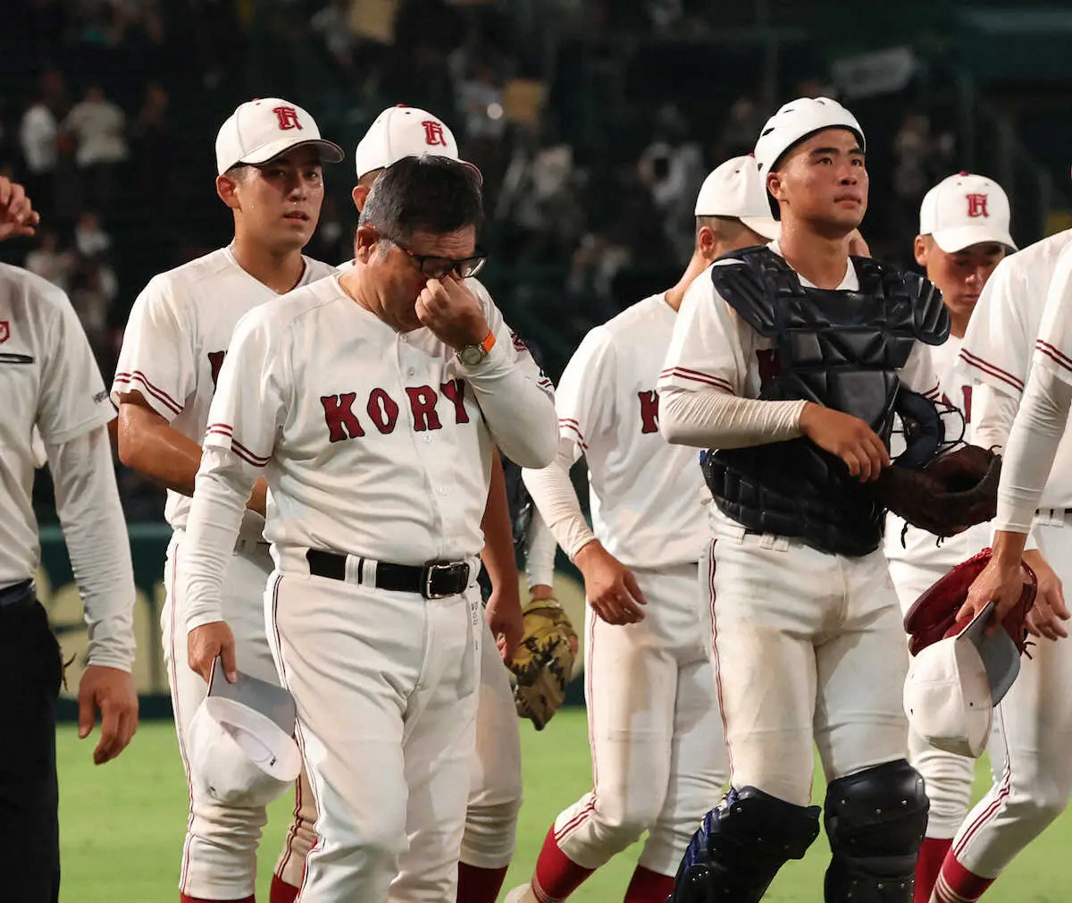 【画像・写真】【甲子園】広陵主将　声援に感謝　「チームの雰囲気も悪くなく…勝つことだけ考えていた」