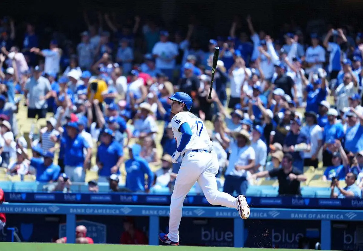 【画像・写真】大谷翔平10試合ぶり39号はメジャー通算1000安打！先制された直後に逆転2ランで“自援護”
