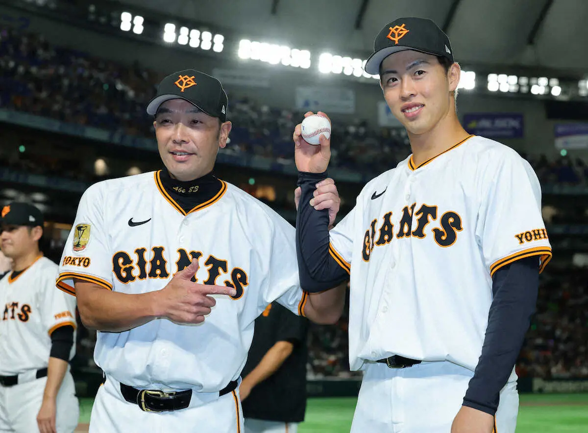 【画像・写真】巨人・森田　プロ初先発でプロ初勝利！堂々6回2安打零封　ヤクルト村上にも内角「強気で攻めた」