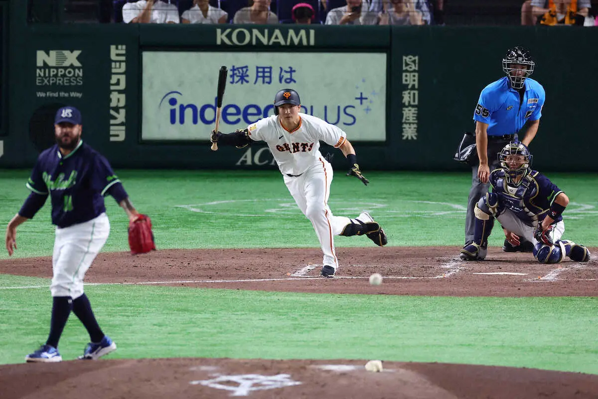 【画像・写真】巨人・森田と同期入団の泉口　援護のタイムリー「これからも勝ちを一緒に共有できたら」