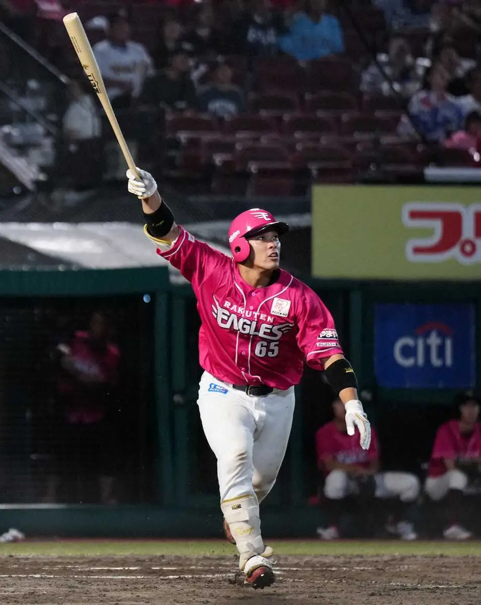 【画像・写真】楽天・堀内　豪快逆転弾！3位オリックスとの直接対決で2連勝！3・5ゲーム差に